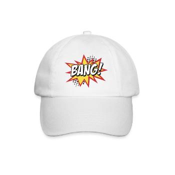 BANG - Baseballkappe - Weiß/Weiß - Vorne