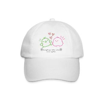 Ensemble - Casquette classique - blanc/blanc - Devant