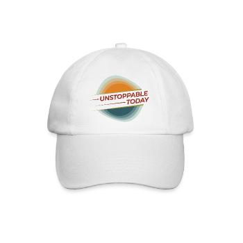 Good mood - Baseball Cap - white/white - Front