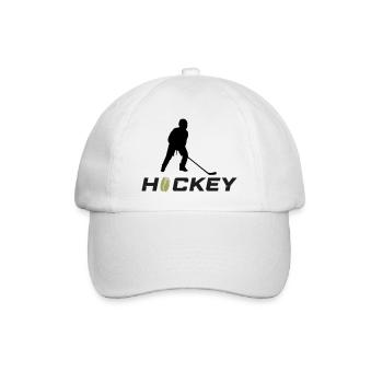 hockey - Casquette classique - blanc/blanc - Devant