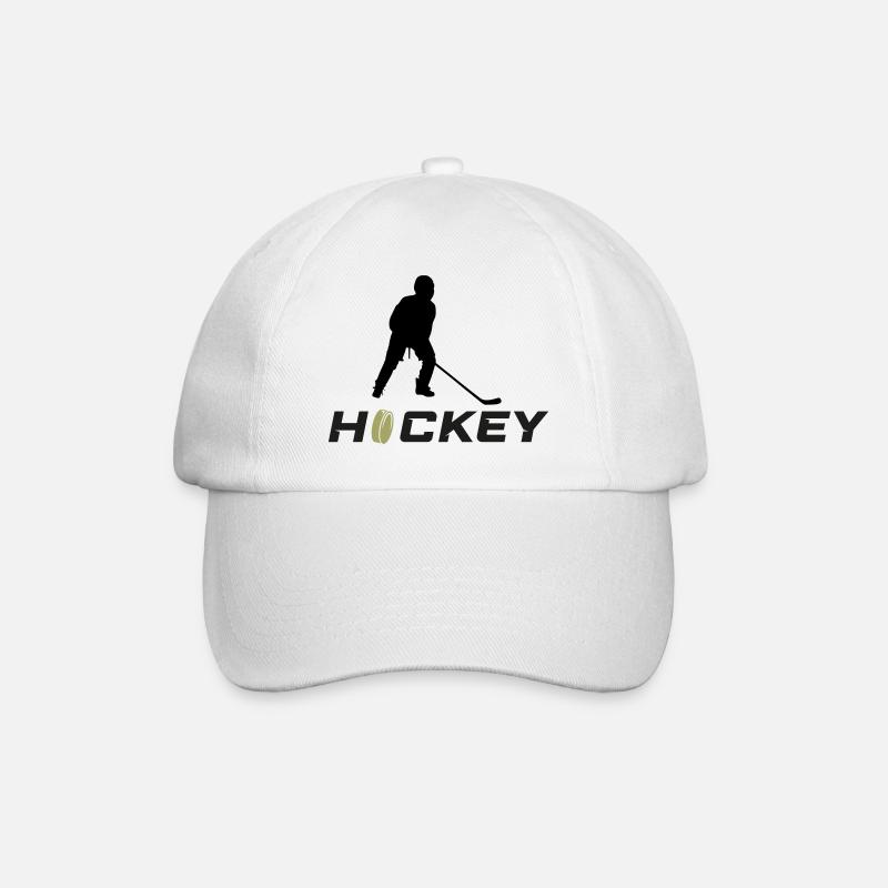 hockey - Casquette classique - blanc/blanc