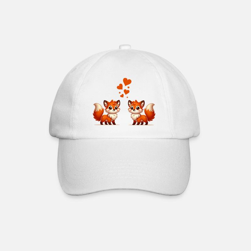 Fox Comic Love - Casquette classique - blanc/blanc