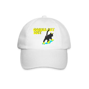 Let's get wet - Baseball Cap - white/white - Front