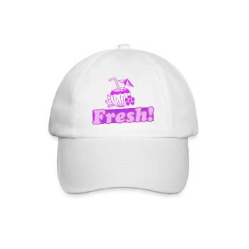 Fresh! 2.0 - Baseball Cap - white/white - Front