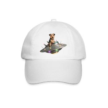 Space Terrier : Voyage dans l’inconnu - Casquette classique - blanc/blanc - Devant