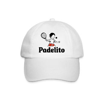 Padelito 3 - Baseballkappe - Weiß/Weiß - Vorne