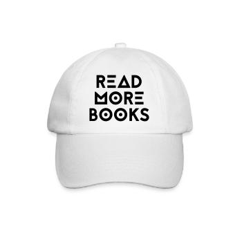 READ MORE BOOKS - Baseballkappe - Weiß/Weiß - Vorne