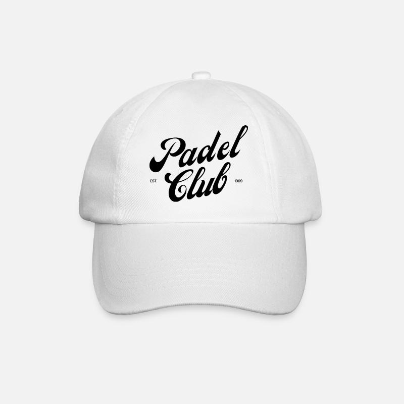 Padel Club - Baseballkappe - Weiß/Weiß