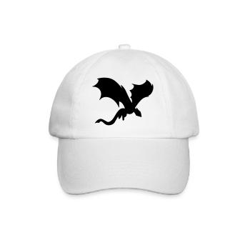 L’ombre du dragon mythique - Casquette classique - blanc/blanc - Devant