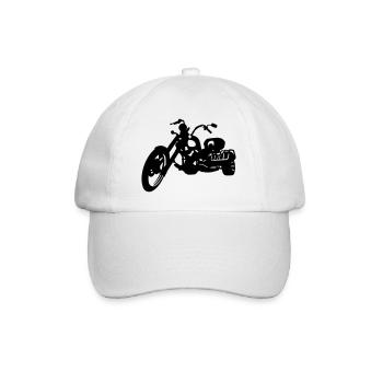 Trike - Baseballkappe - Weiß/Weiß - Vorne