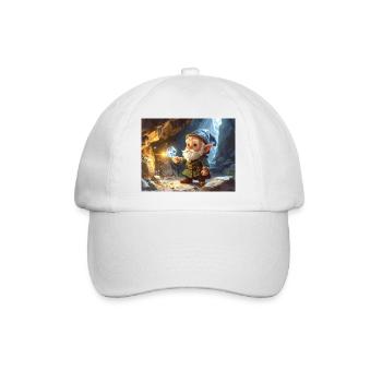Crystal Gnome Cave Spark - Baseball Cap - white/white - Front