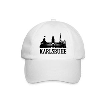 Silhouette de Karlsruhe - Casquette classique - blanc/blanc - Devant