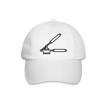 Presse-ail ou presse à spaetzle - Casquette classique - blanc/blanc - Devant