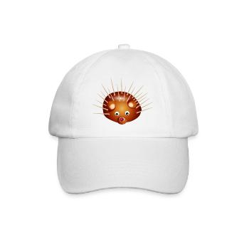Mignon Hérisson Châtaignier – Enfance et plaisir de bricolage - Casquette classique - blanc/blanc - Devant