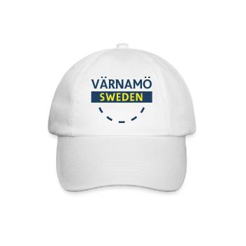 Värnamo Suède Badge - Casquette classique - blanc/blanc - Devant