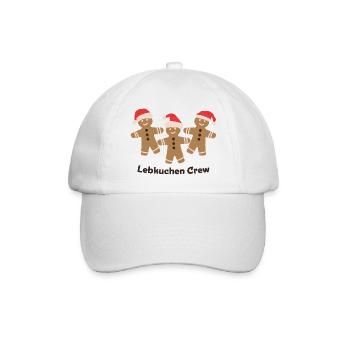 Gingerbread Crew - Christmas Baking with Friends - Baseball Cap - white/white - Front