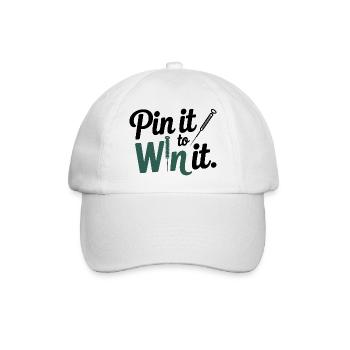 Acupuncturist Pin It To Win It Professional Expert - Baseball Cap - white/white - Front
