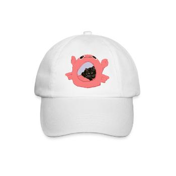 CRAB HOUSE - Baseball Cap - white/white - Front