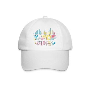 K Pop Korean 케이팝 - Casquette classique - blanc/blanc - Devant