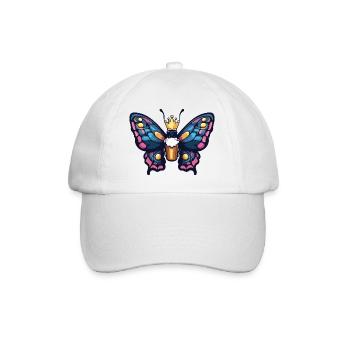 Butterfly Beer King - Baseball Cap - white/white - Front