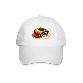 Gâteau aux graines de pavot - Casquette classique - blanc/blanc - Devant