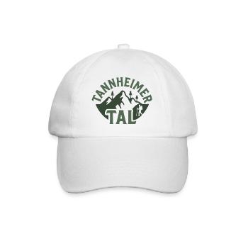 Tannheimer Tal Bergpfad - Baseballkappe - Weiß/Weiß - Vorne