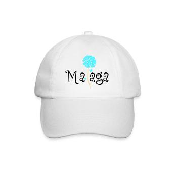 Malaga Biznaga - Baseball Cap - white/white - Front