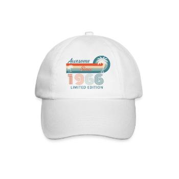 T-Shirt 60 Ans 1966 Nature Botanique - Casquette classique - blanc/blanc - Devant