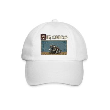 That Was A Bit My Liege Ren Faire Funny - Baseball Cap - white/white - Front
