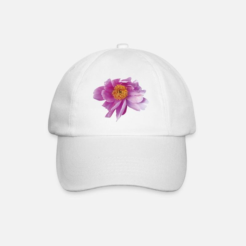 Peony_Dancing_in_Wind - Casquette classique - blanc/blanc