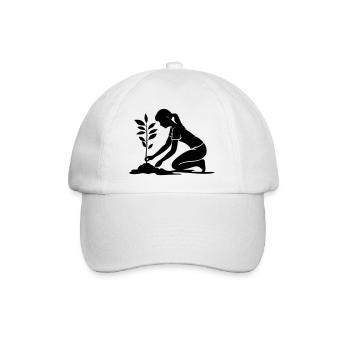 Environnement de plantation - Casquette classique - blanc/blanc - Devant
