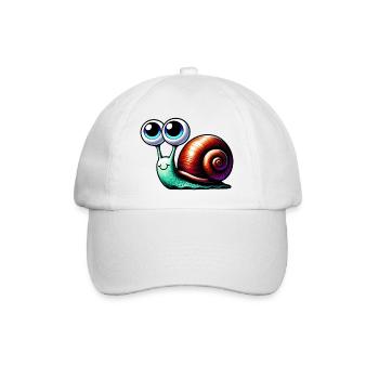Escargot - Casquette classique - blanc/blanc - Devant