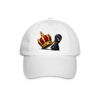 Roi de la Collision de la Couronne contre Espion Paysan - Casquette classique - blanc/blanc - Devant