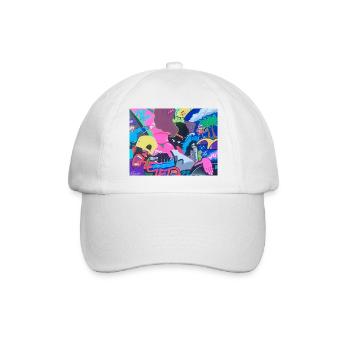 Hiphop - Casquette classique - blanc/blanc - Devant