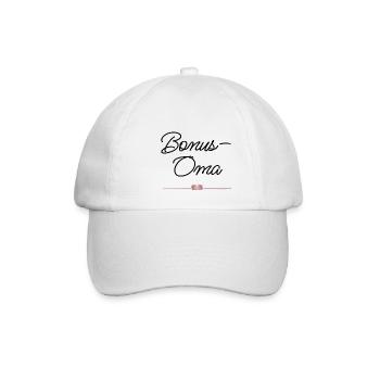 Meilleur bonus de grand-mère au cœur – Cadeau - Casquette classique - blanc/blanc - Devant