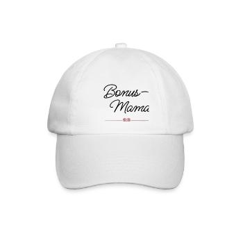 Meilleure Maman Bonus avec Cœur – Cadeau - Casquette classique - blanc/blanc - Devant