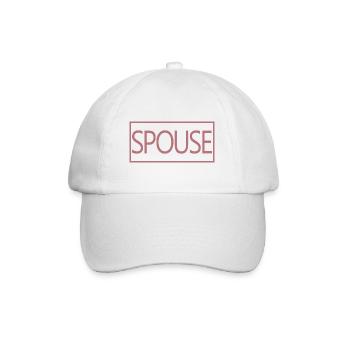 Couple jumelé conjoint hommes et femmes Jour de mariage - Casquette classique - blanc/blanc - Devant