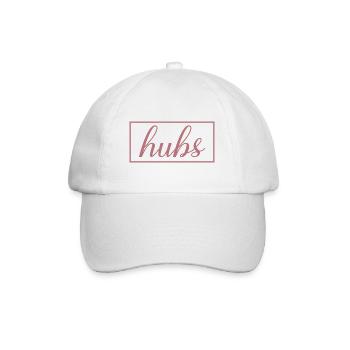 Hubs Matching Engagement Wedding Honeymoon - Baseball Cap - white/white - Front