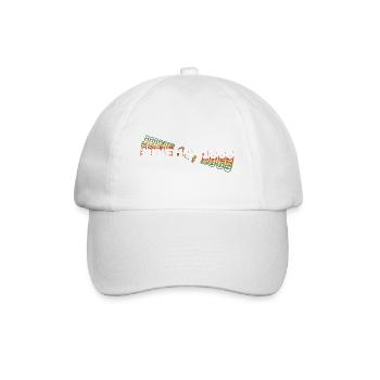 Juneteenth Black History Day Pride Gift - Baseball Cap - white/white - Front