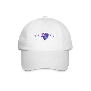 Australien Australia - Baseballkappe - Weiß/Weiß - Vorne