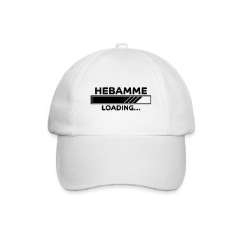 Hebamme Spruch Beruf Lustiges Hebammen Geschenk - Baseballkappe - Weiß/Weiß - Vorne