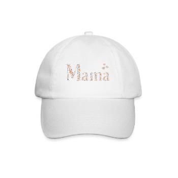 loving gift for mom for Mother's Day - Baseball Cap - white/white - Front