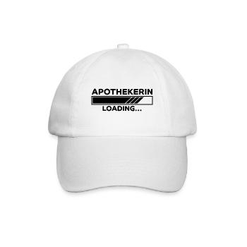 Apothekerin Spruch Apotheke Apothekerin Geschenk - Baseballkappe - Weiß/Weiß - Vorne