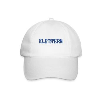 Klettern Sport Bouldern Climbing - Baseballkappe - Weiß/Weiß - Vorne