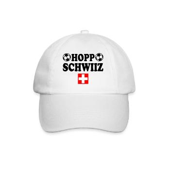 Suisse - Casquette classique - blanc/blanc - Devant