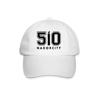 Nador license plate ا 50 - Baseball Cap - white/white - Front