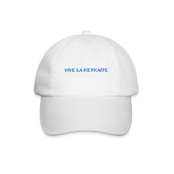 RETIREMENT. RETIREMENT. RETIRED. RETIREMENT - Baseball Cap - white/white - Front