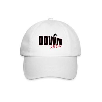 Downhill - Baseballkappe - Weiß/Weiß - Vorne