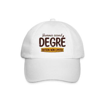 Édition Non Limitée Humour Second Degré - Casquette classique - blanc/blanc - Devant