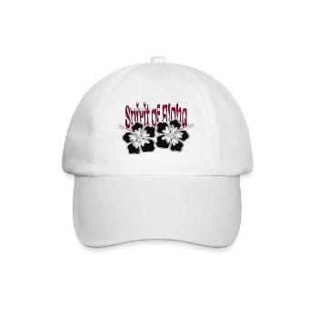 Hawaii Spirit of Aloha Summer Vibe Spruch Retro - Baseballkappe - Weiß/Weiß - Vorne